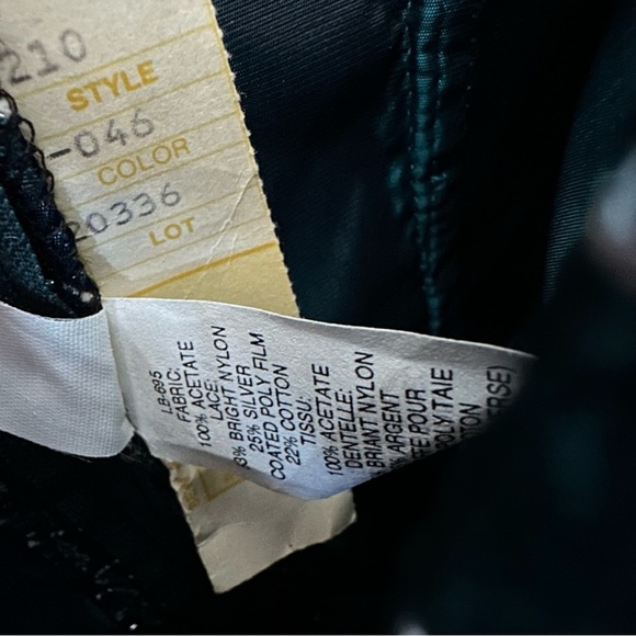 Vtg Flirtations by Alfred Angelo Sz 5/6 80s Party Dress  Homecoming Prom Formal - Picture 8 of 16